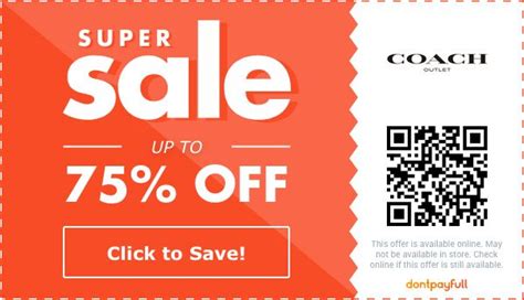 coach outlet coupon code.